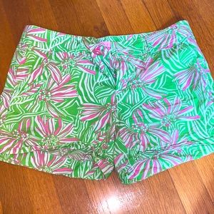 LILY PULITZER floral design shorts